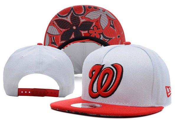 MLB Washington Nationals Snapback Hat NU07